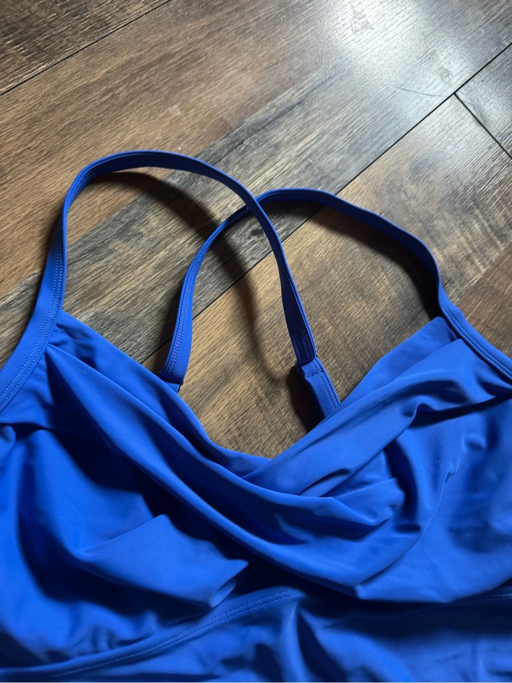 Athleta Swim Women's Tankini Top with Cross-Back Straps - Picture 3 of 6
